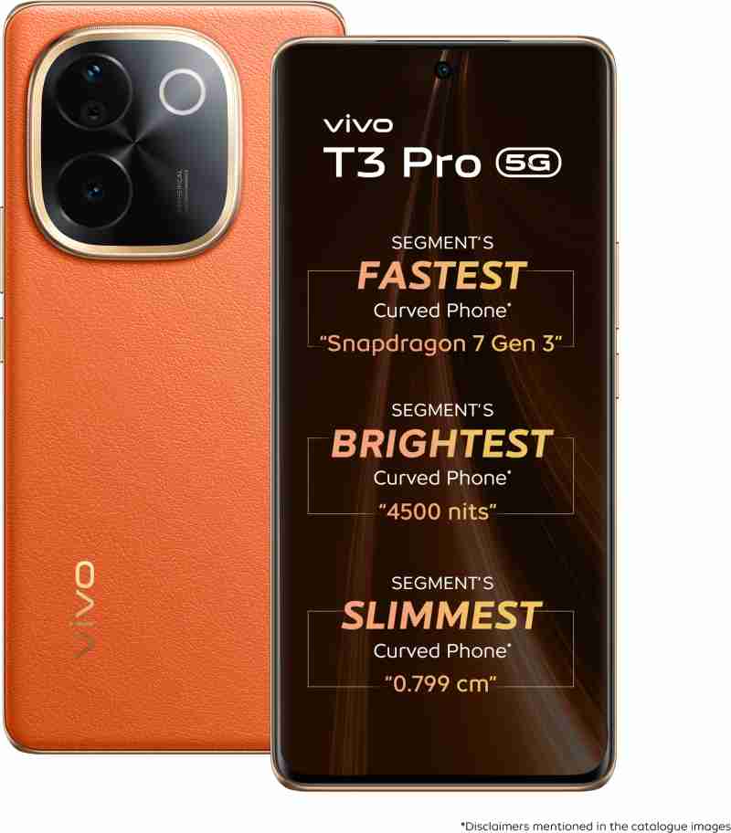 Vivo T3 pro 8gb128gb sandstone orange