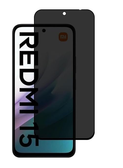 PRIVACY TEMPERED GLASS REDMI-15