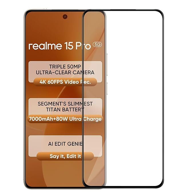 Tempered Glass REALME-15-PRO