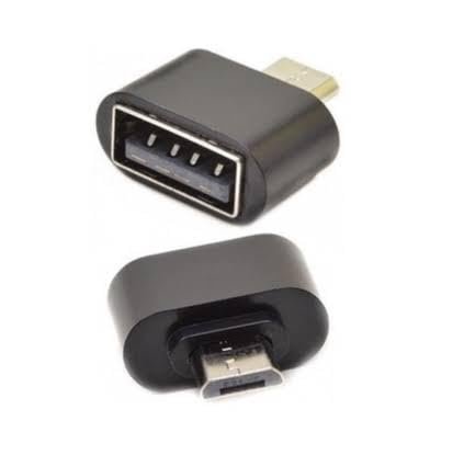 Micro V8 to USB A Female Adapter, OTG Connector for Mobile Devices to Connect pendrive Keyboard Mouse