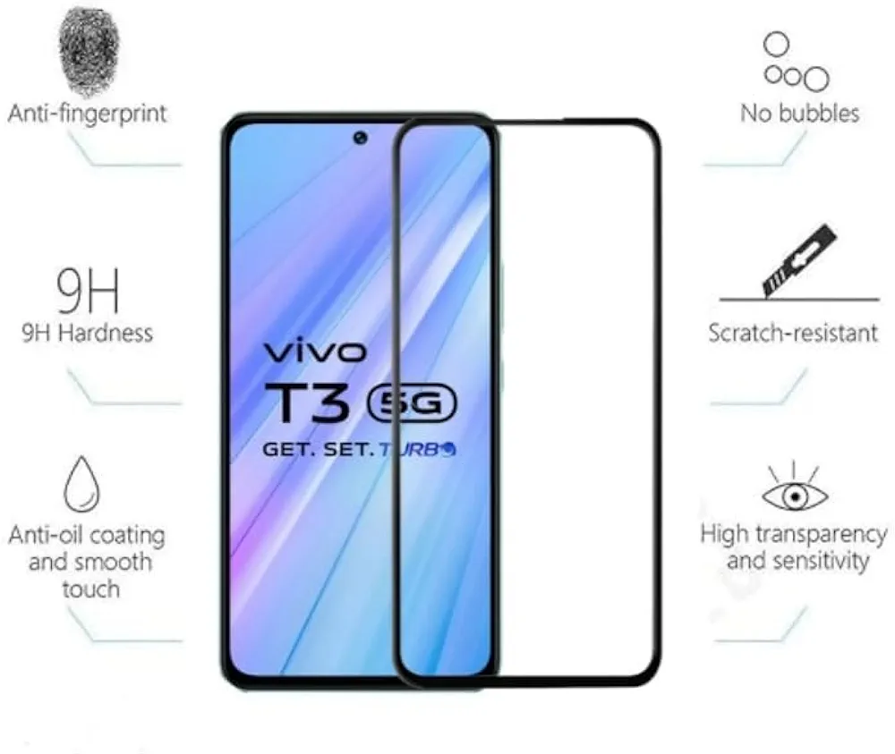 Vivo T3 tempaard glass