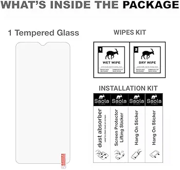 Realme C25  tempaard glass