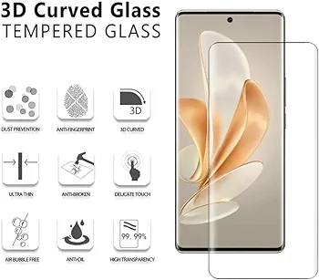 ULTRA PREMIUM ORIGINAL UV CURVED TEMPERED GLASS FOR VIvo v29 5G