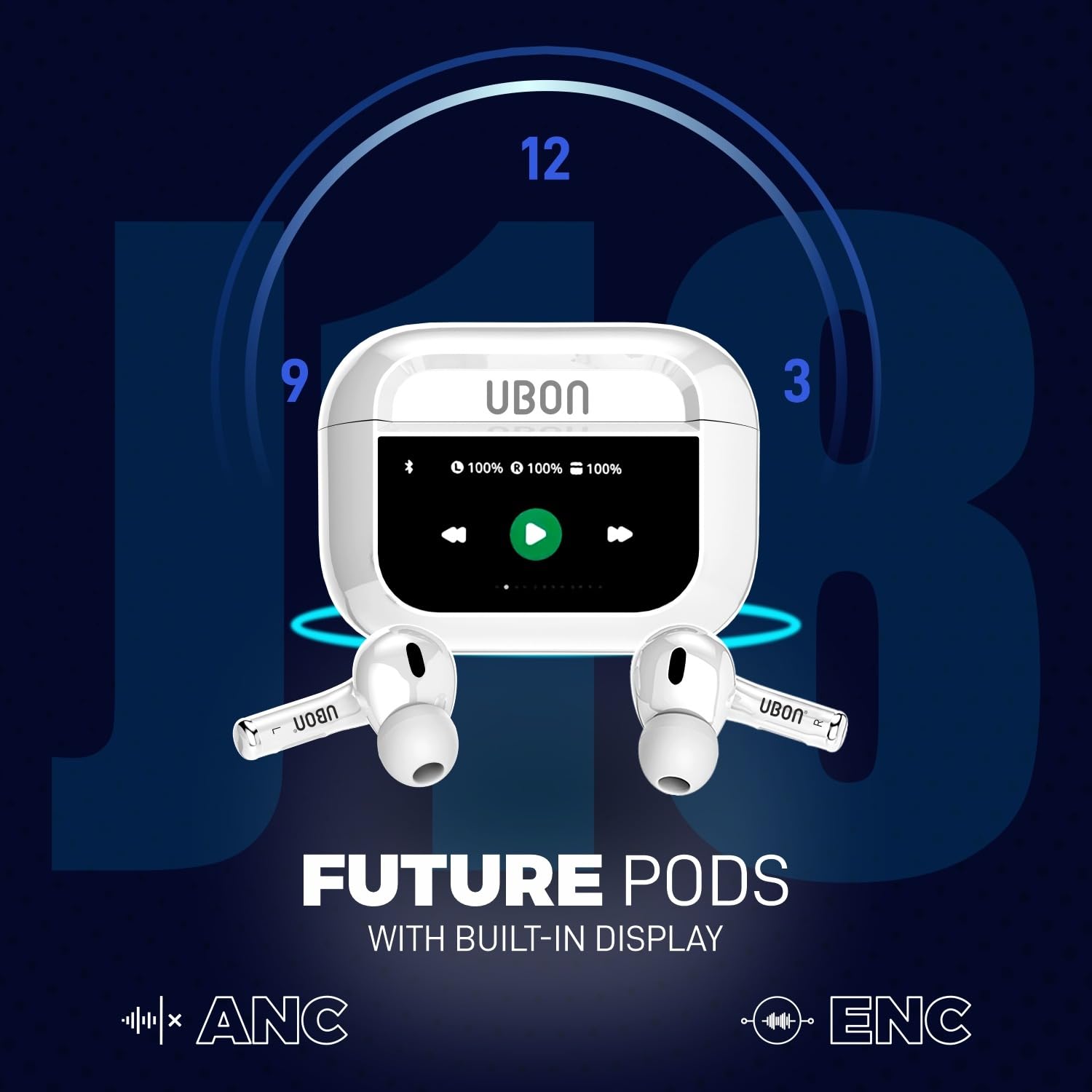 Ubon J18 Future Pods with Built-in Display