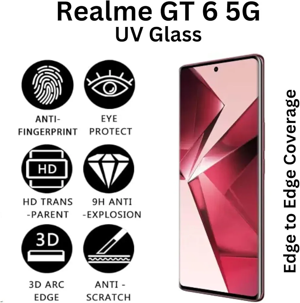 Realme GT 6  tempaard glass