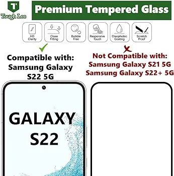 Samsung S22 tempaard glass