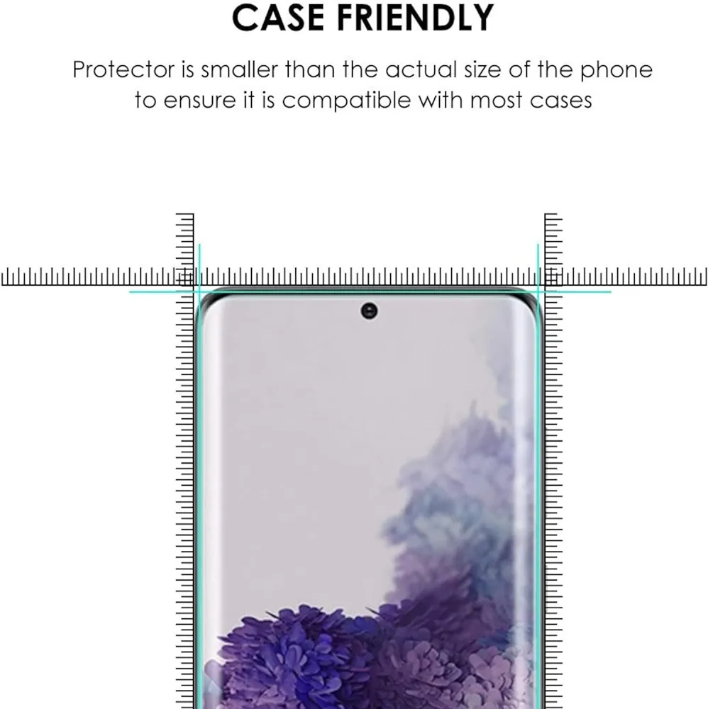 Curved UV Tempered Glass For Vivo y200 pro