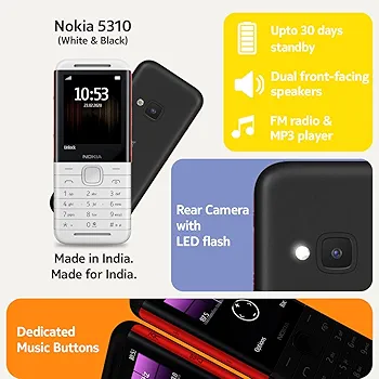 Nokia 5310 Dual sim Black