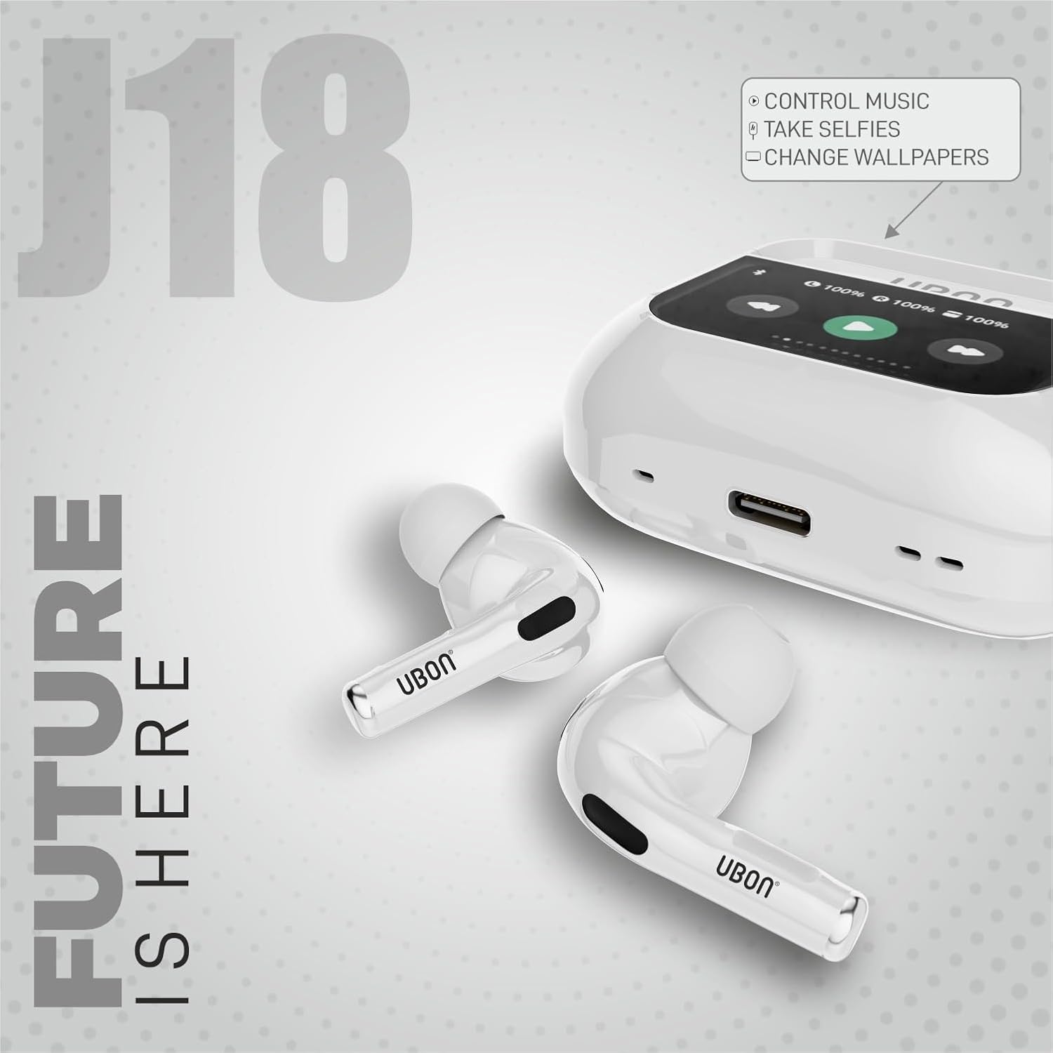 Ubon J18 Future Pods with Built-in Display