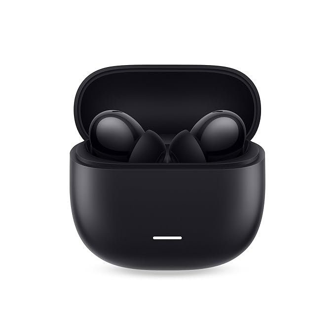 Redmi Buds 5C Bluetooth TWS in Ear Earbuds, Up to 40Db Hybrid Noise Cancellation, Quad Mic, Custom Eq, 10Mins Charge for 2Hours Life, Up to 36Hrs Playback, Gaming TWS| Acoustic Black