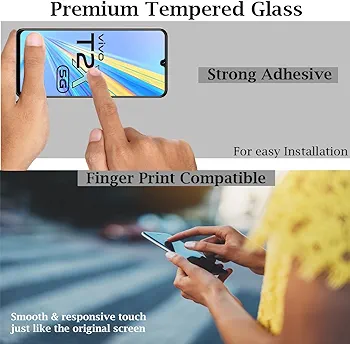 Vivo T2 X  tempaard glass