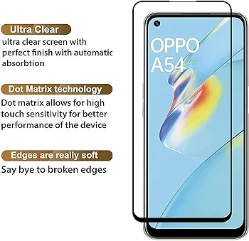 Oppo A54 tempaard glass