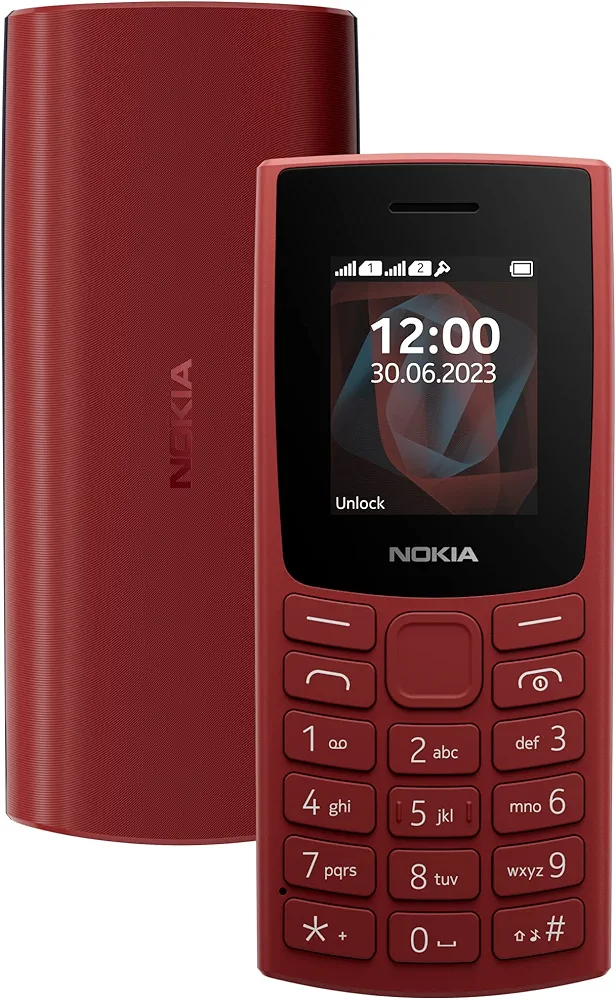 Nokia 105 Dual sim Red No charger 