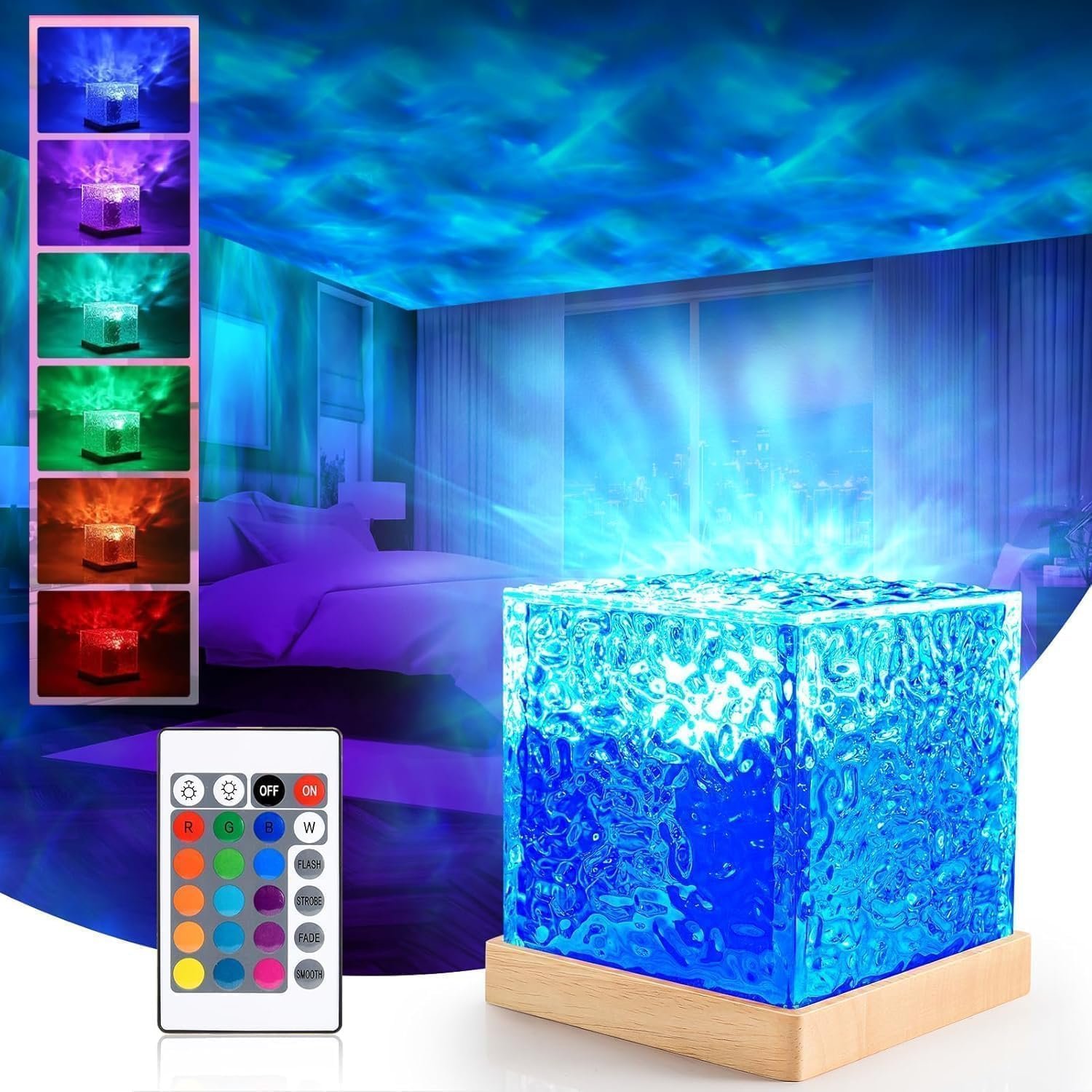 One94Store Night Light Projector Lamp Multicolor