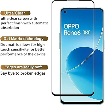 Oppo Reno 6 tempaard glass