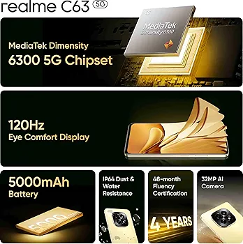 Realme C63 5g 6/128 Gold