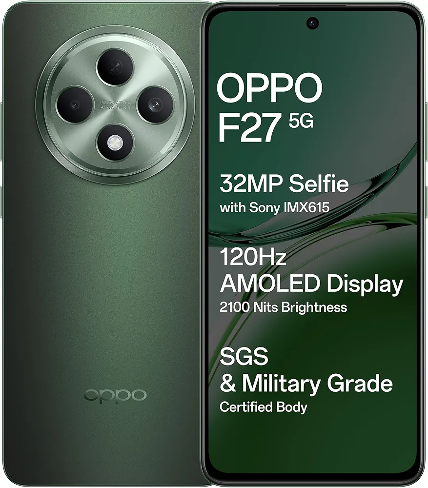 Oppo F27 8gb 128gb emerald green