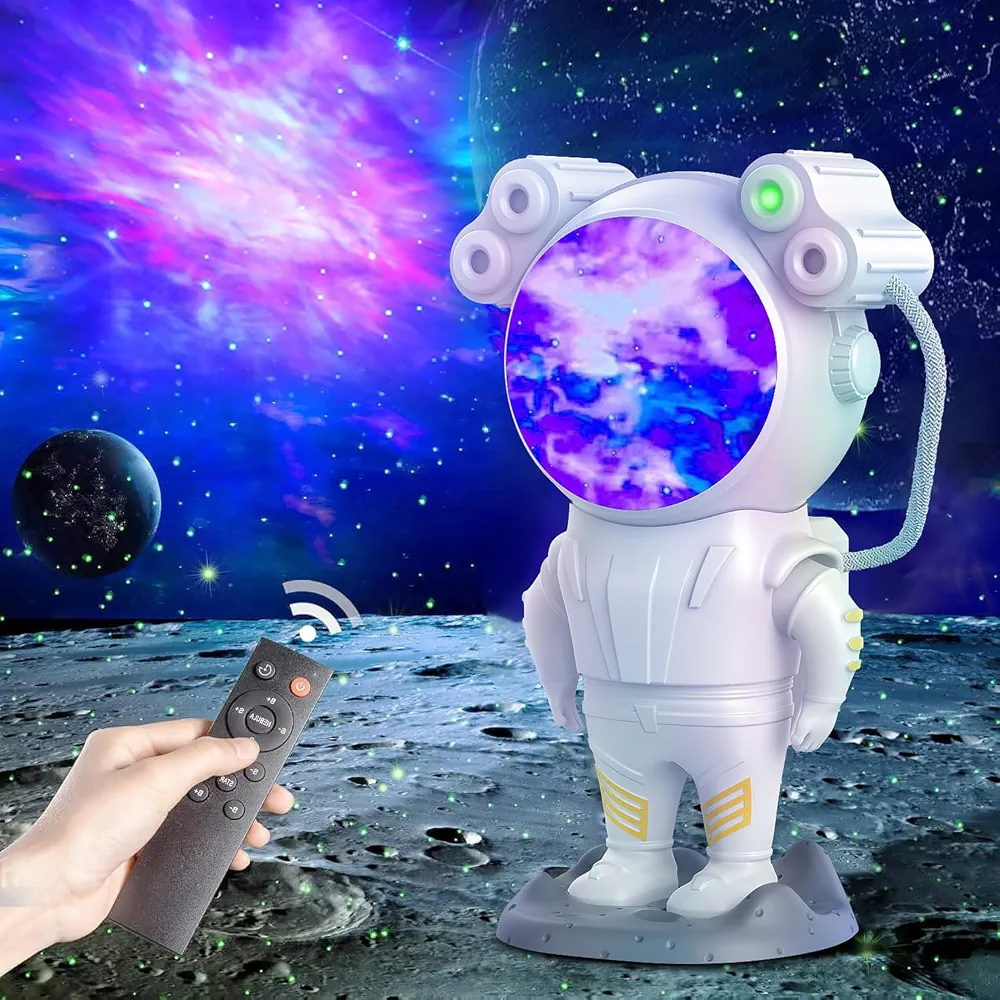  Astronaut Galaxy Star Projector Starry Night Light, Astronaut Light Projector with Nebula,Timer and Remote Control, Best Gifts for Children and Adults 