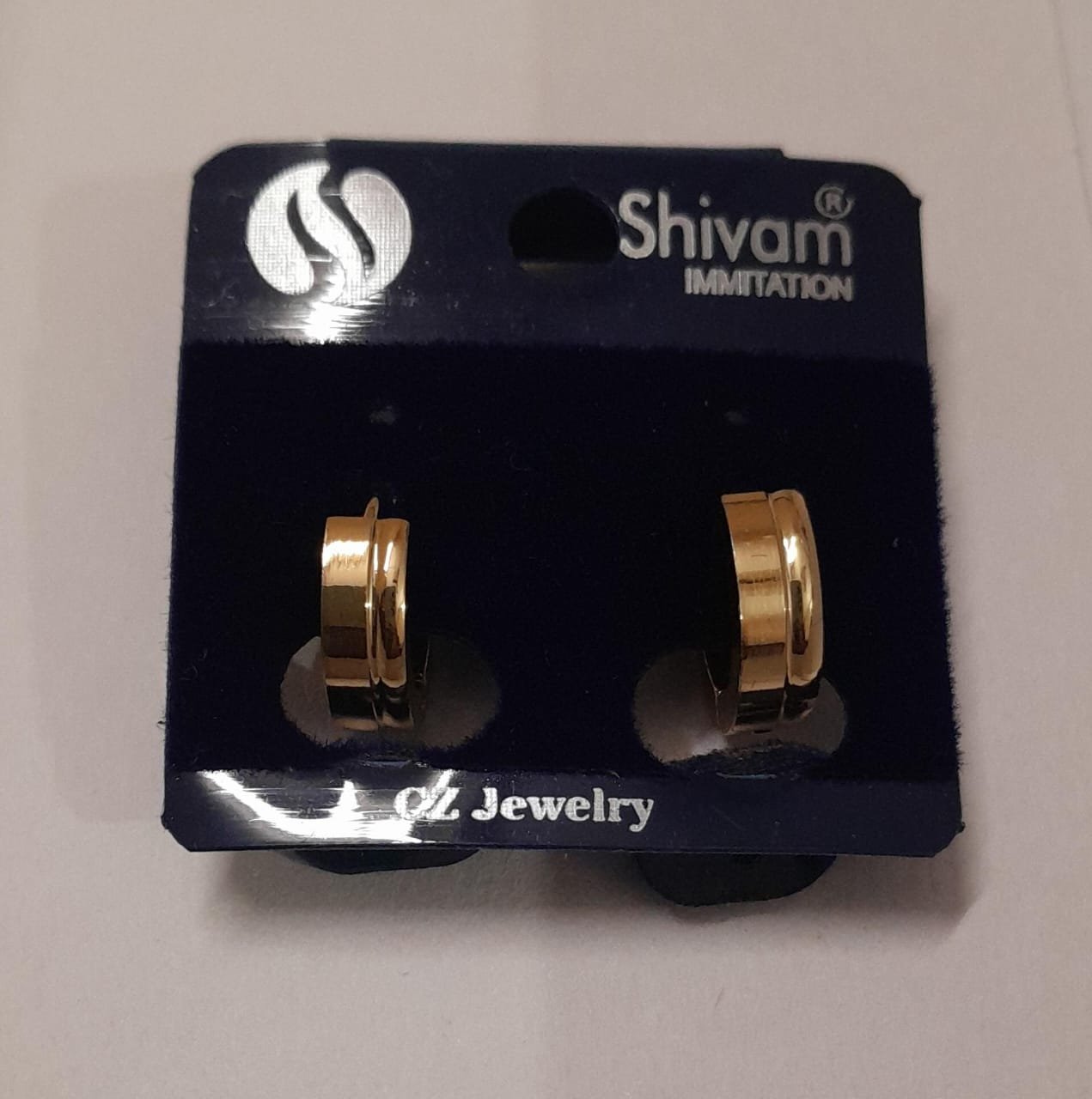  Earrings Touch of gold for women 