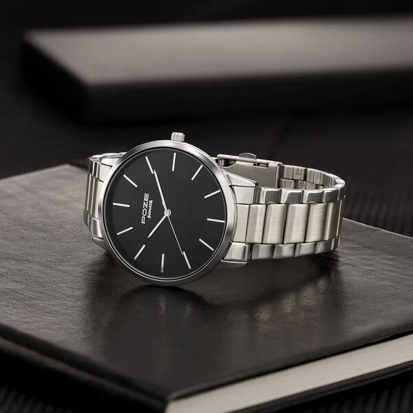  SONATA Poze  4 9 Reviews Sonata Poze Quartz Analog Black Dial Silver Color Stainless Steel Strap Watch For Men