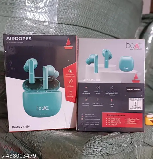 boAt AIRDOPES Buds Vs 104 mint green