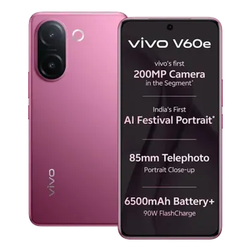 vivo v60e 12 256  Next-level Portraits. Powered by 200 MP.